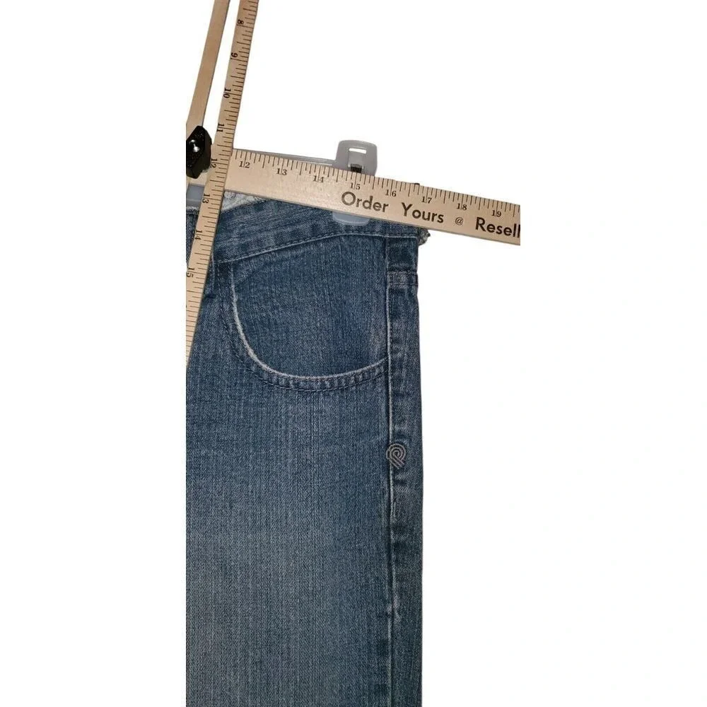 1990s Plugg Jeans 32 34x33‎ Tall Wide Leg Skater Rave Baggy Denim Y2K Carpenter